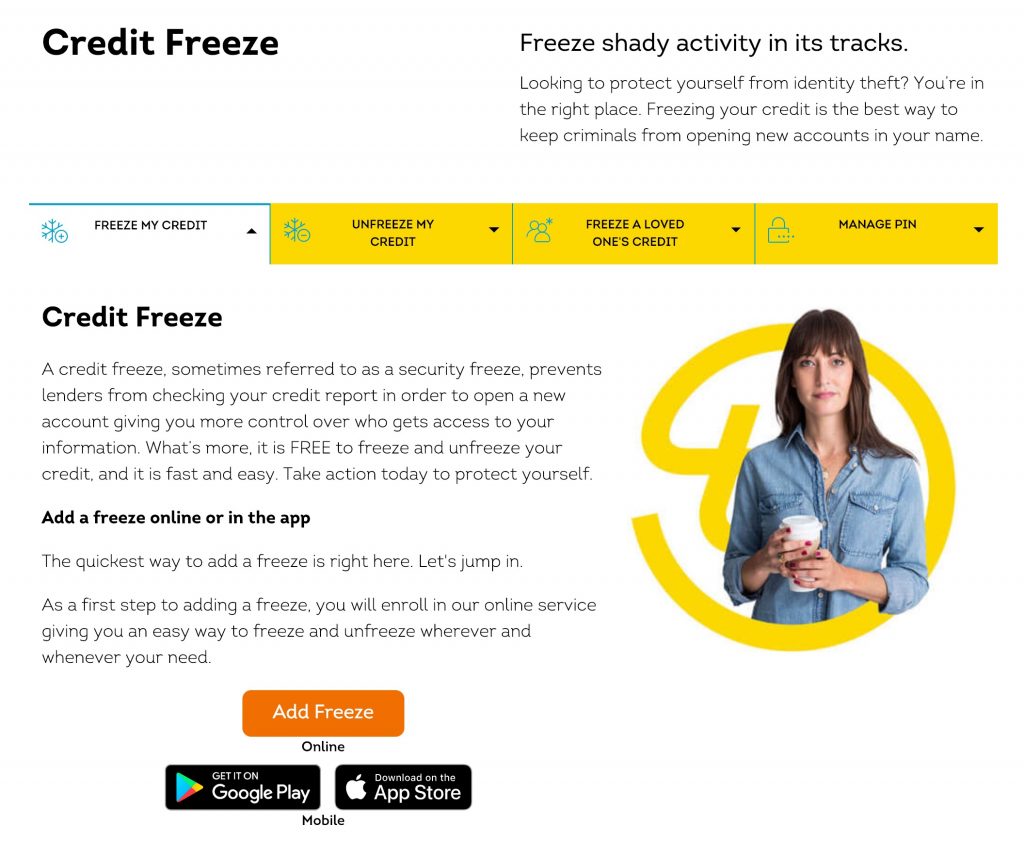 transunion credit freeze prompts reddit